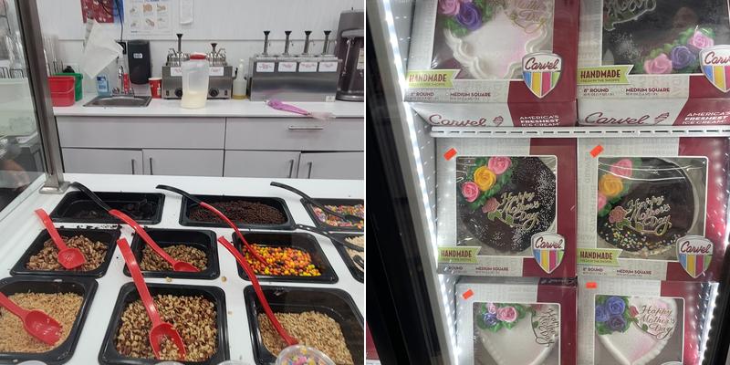 Carvel Menu