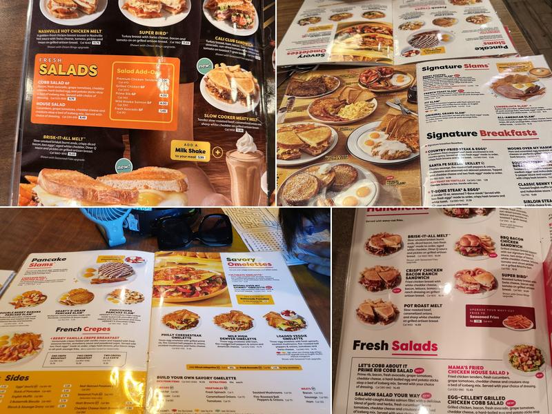 Denny's Menu
