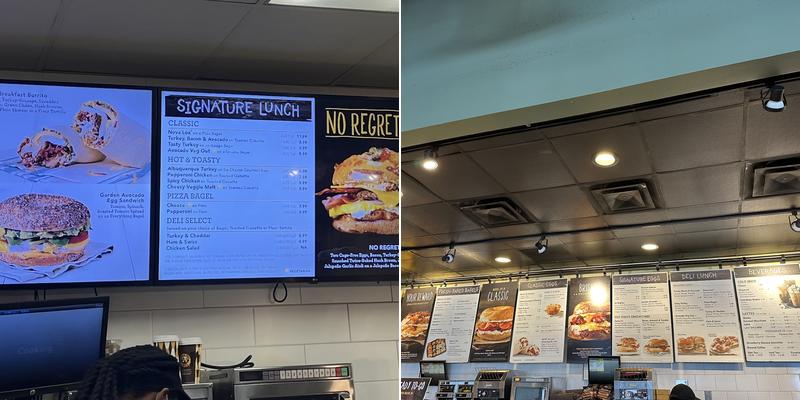 Einstein Bros. Bagels Menu