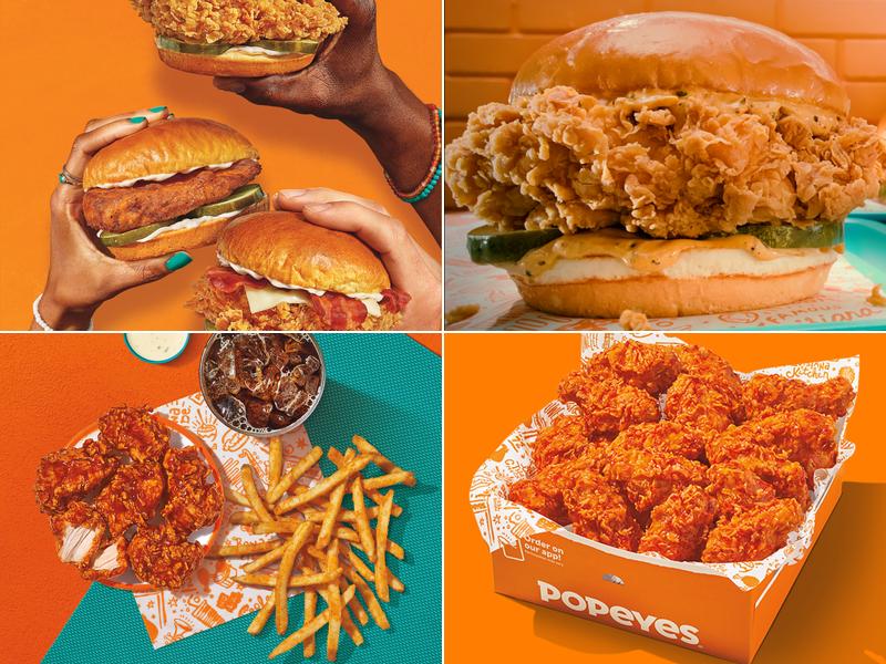 Popeyes Louisiana Kitchen Menu
