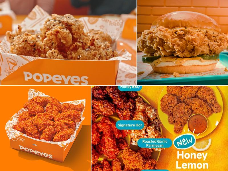 Popeyes Louisiana Kitchen Menu