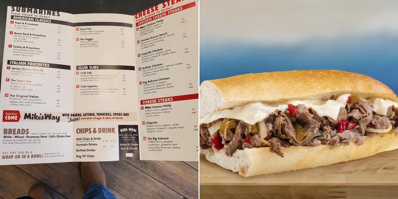 Jersey Mike's Subs Menu