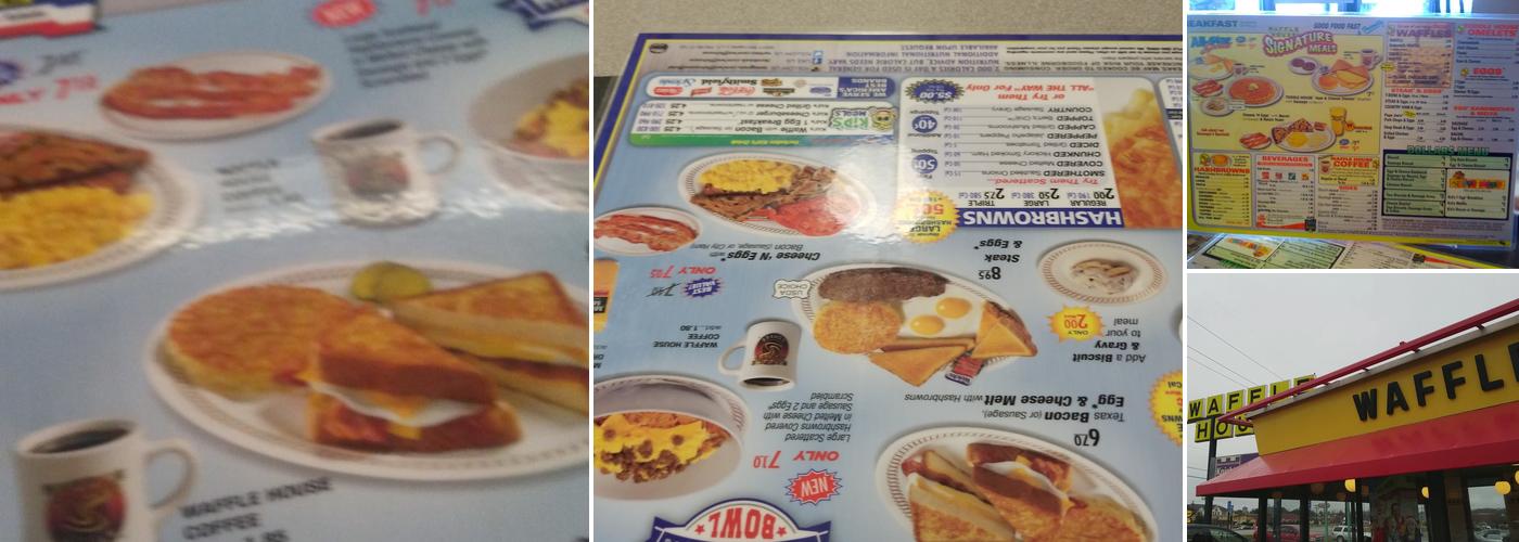Waffle House Menu