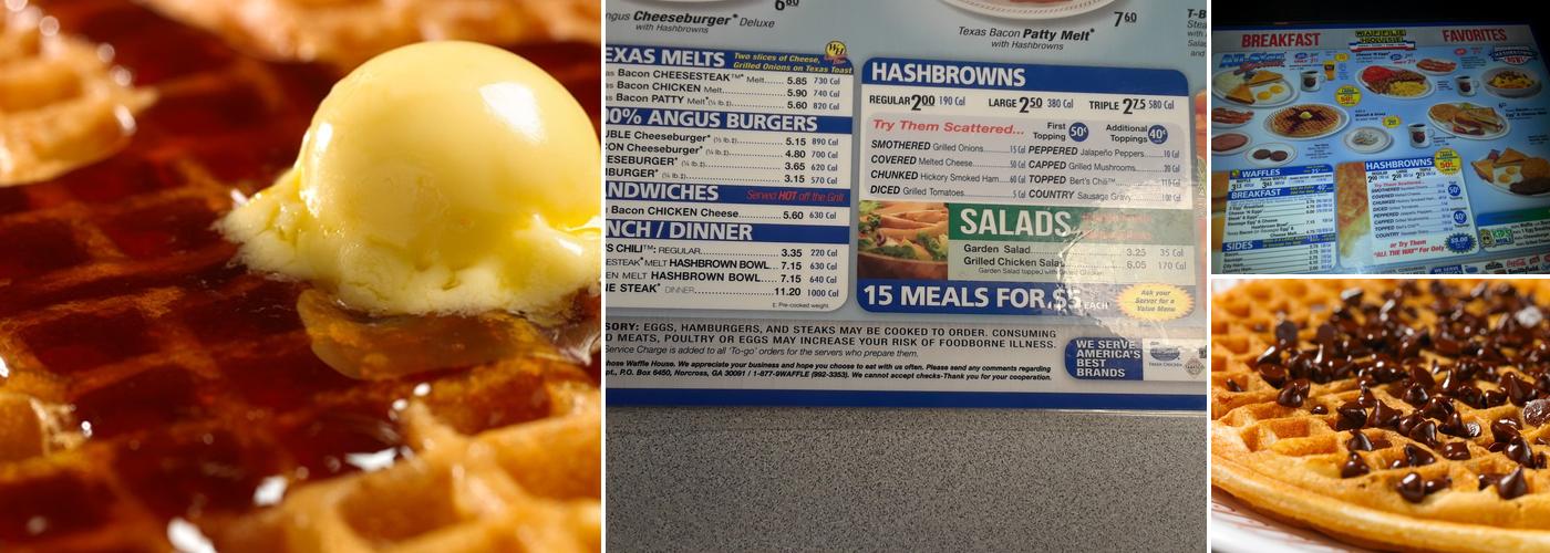 Waffle House Menu