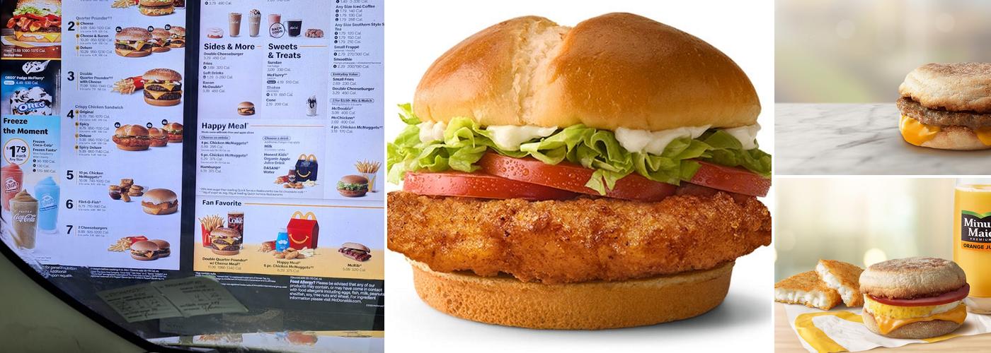 McDonald's Menu