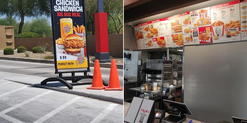 KFC Menu