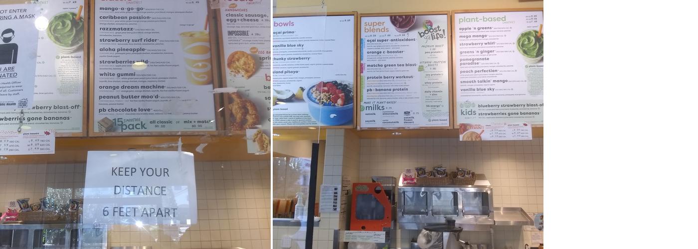 Jamba Menu