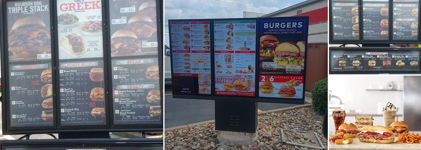 Arby's Menu
