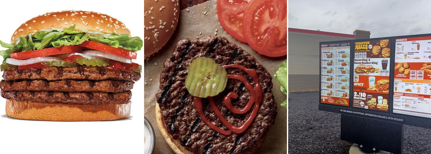 Burger King Menu