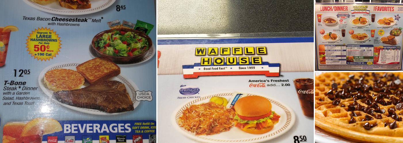 Waffle House Menu
