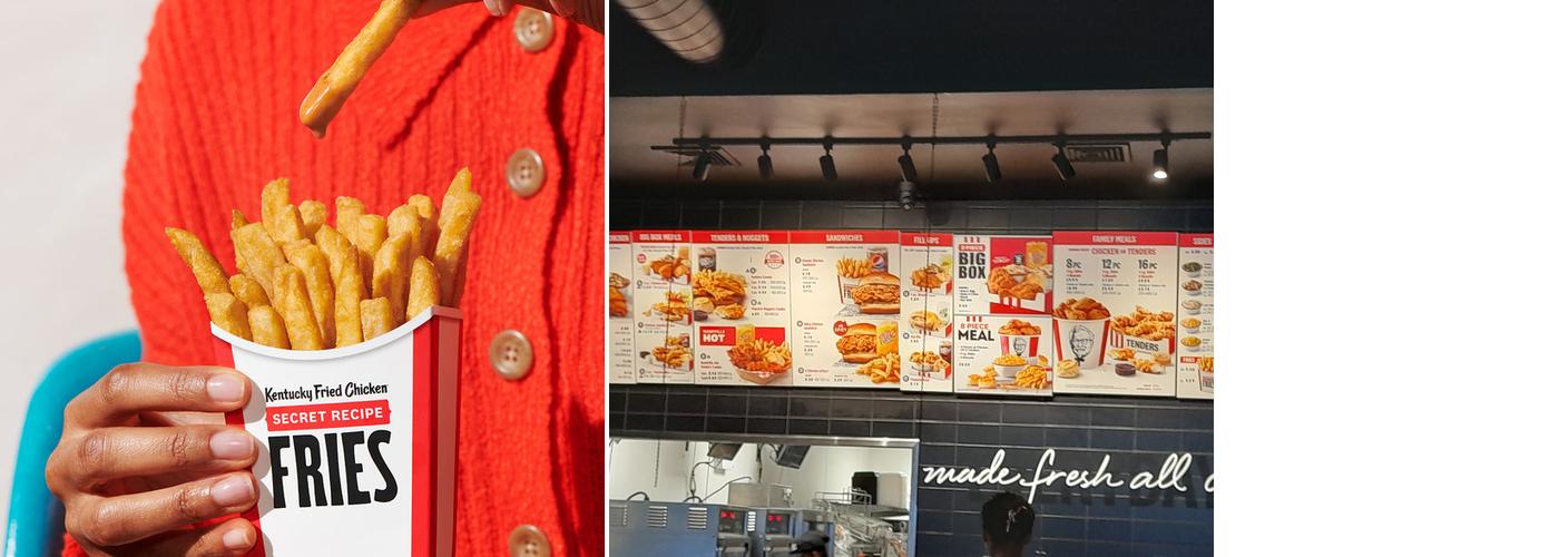KFC Menu