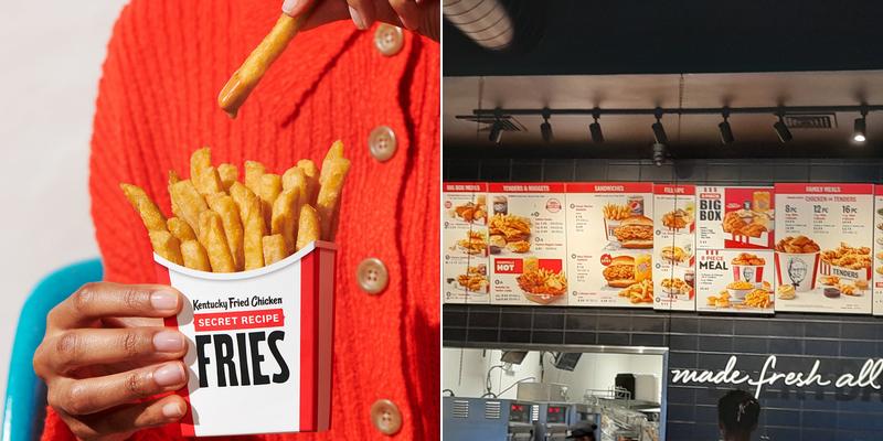 KFC Menu
