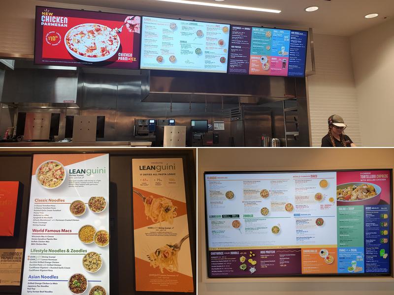 Noodles and Company Menu