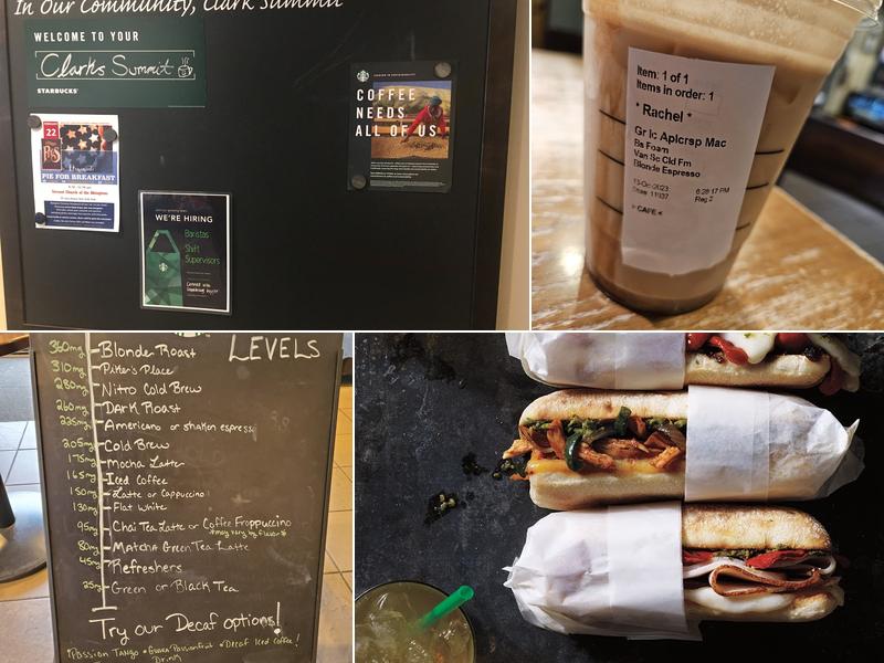 Starbucks Menu