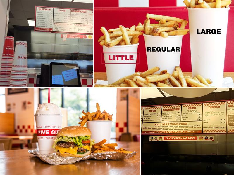 Five Guys Menu
