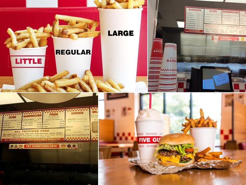 Five Guys Menu