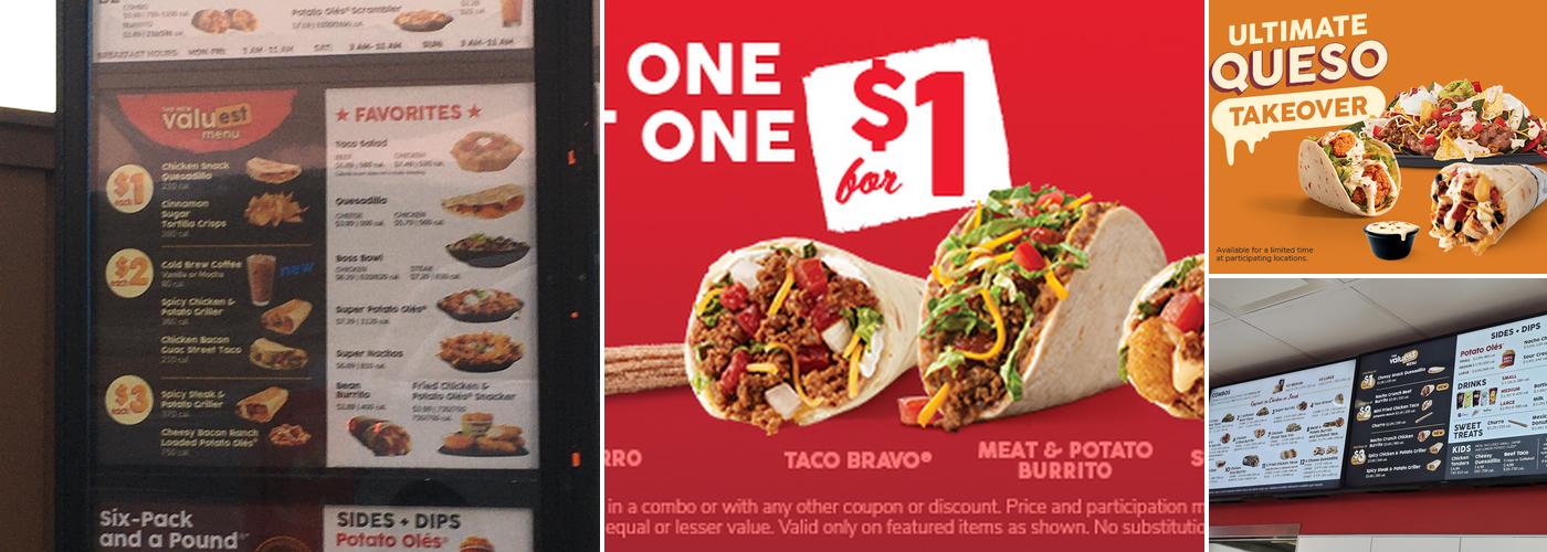 Taco John's Menu