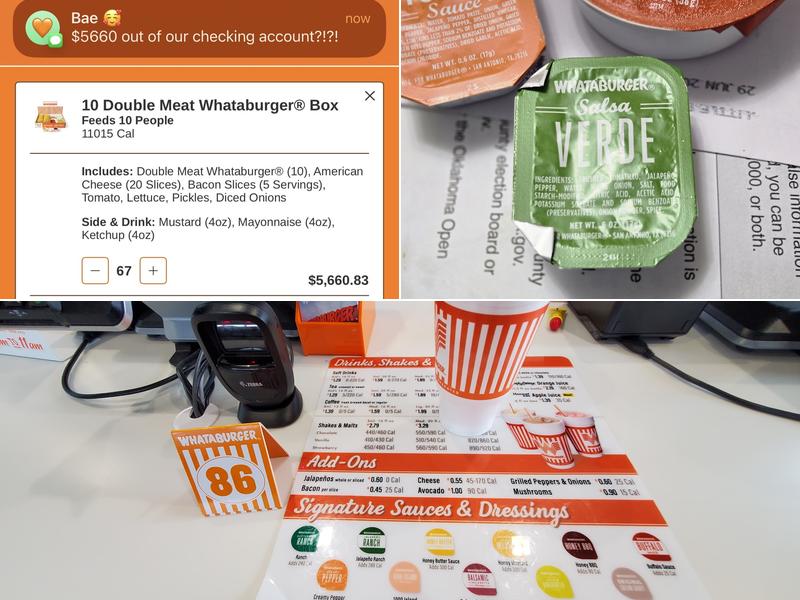 Whataburger Menu
