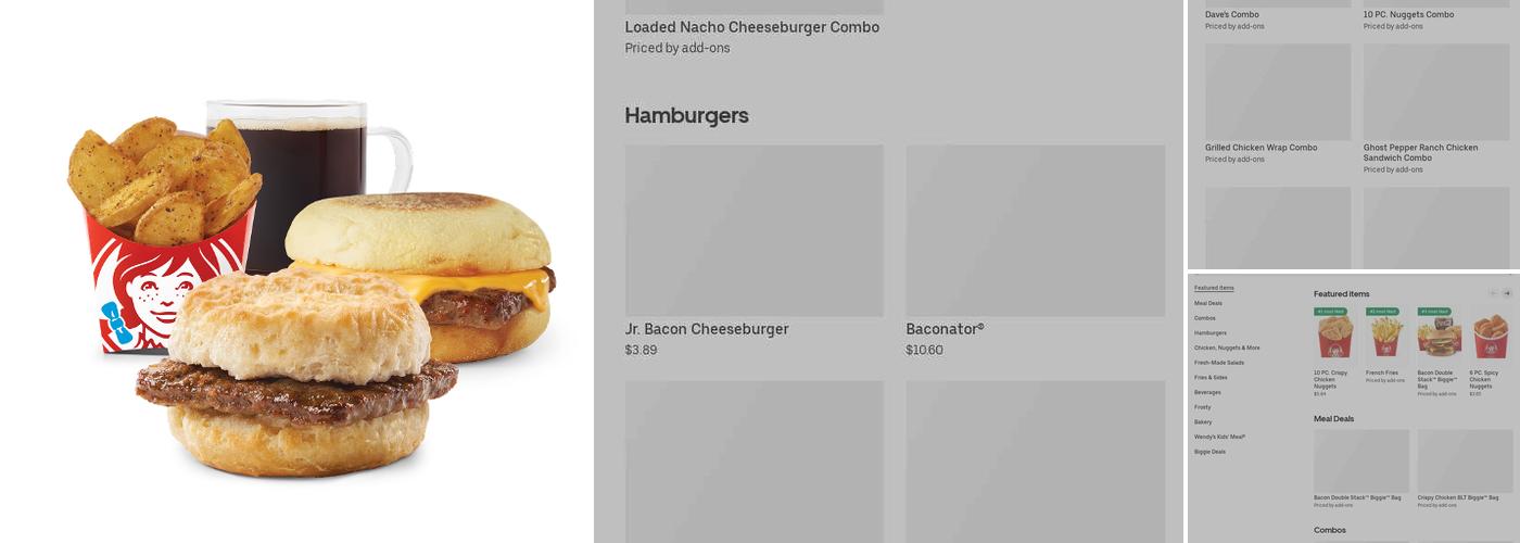 Wendy's Menu