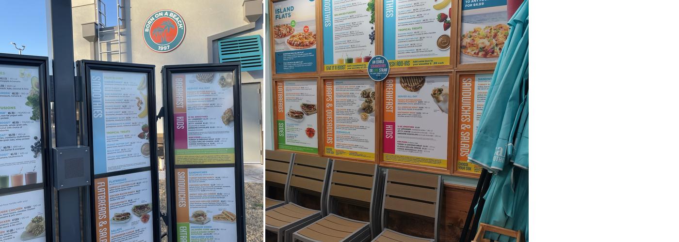 Tropical Smoothie Cafe Menu