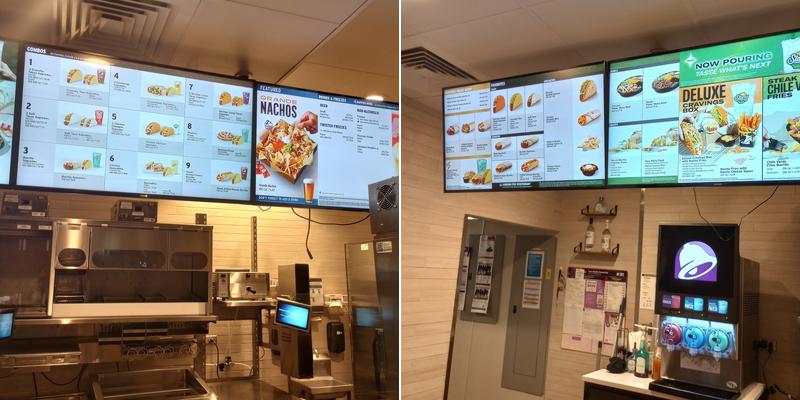 Taco Bell Cantina Menu