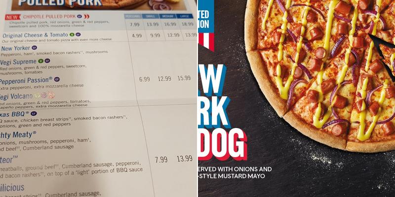 Domino's Pizza - Rowley Regis Menu