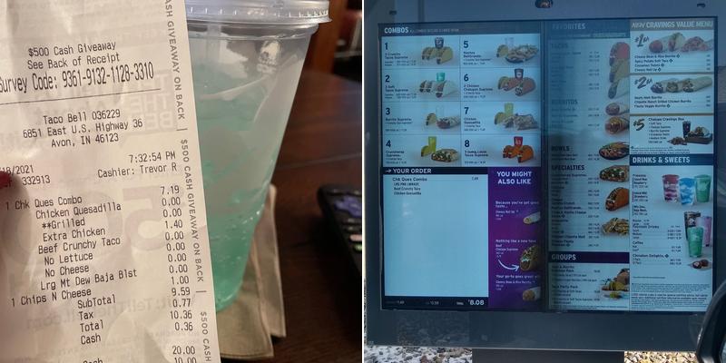 Taco Bell Menu