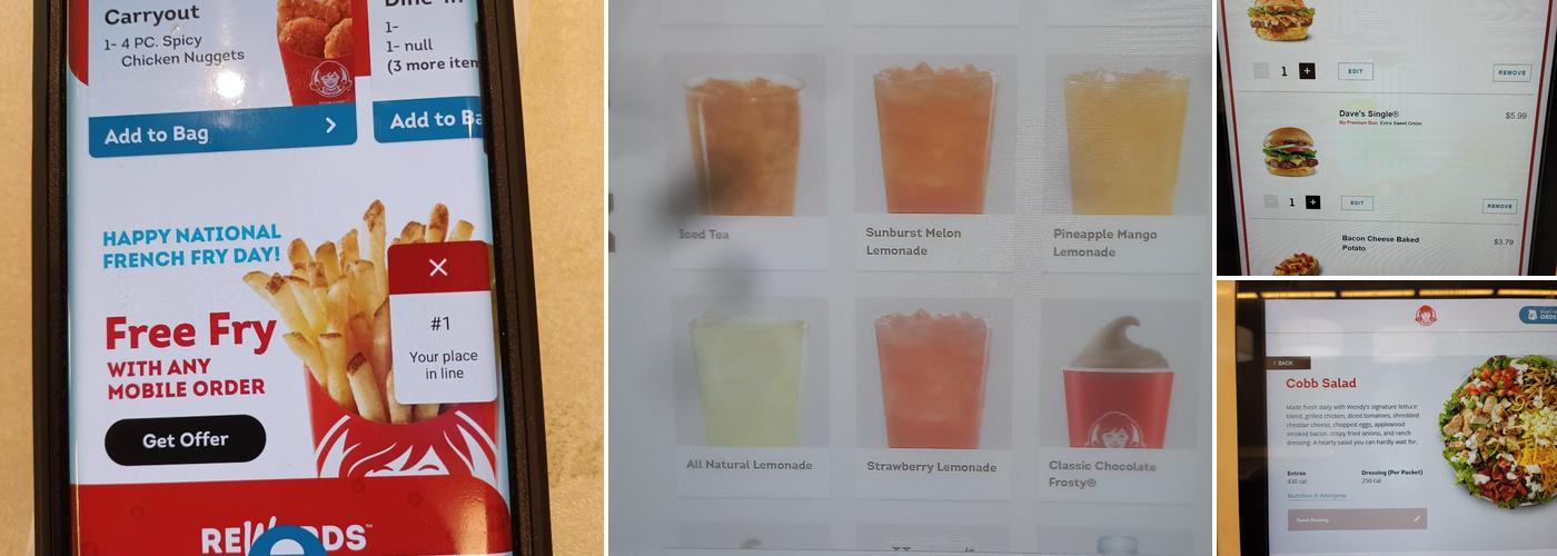 Wendy's Menu