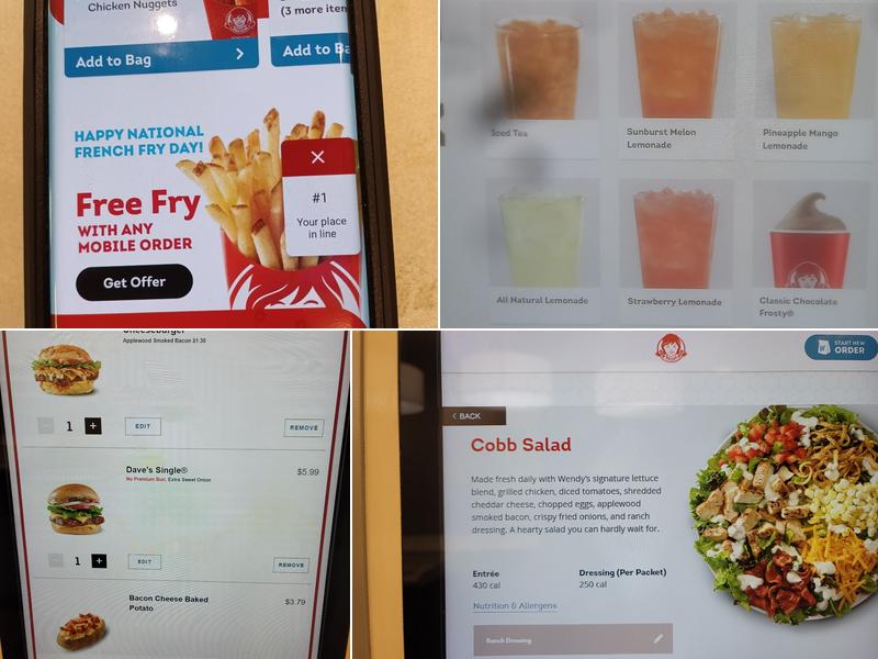Wendy's Menu