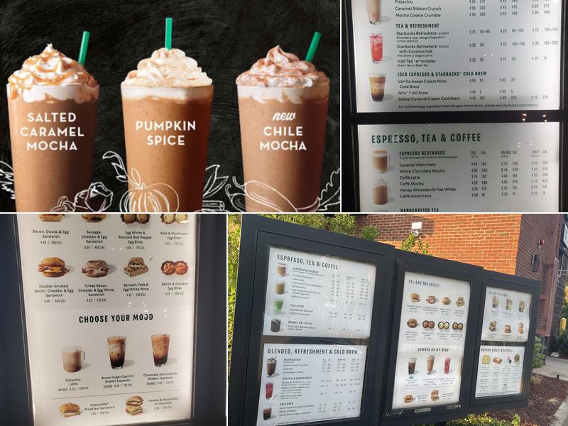 Starbucks Menu
