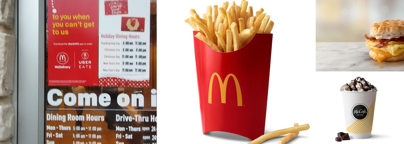 McDonald's Menu