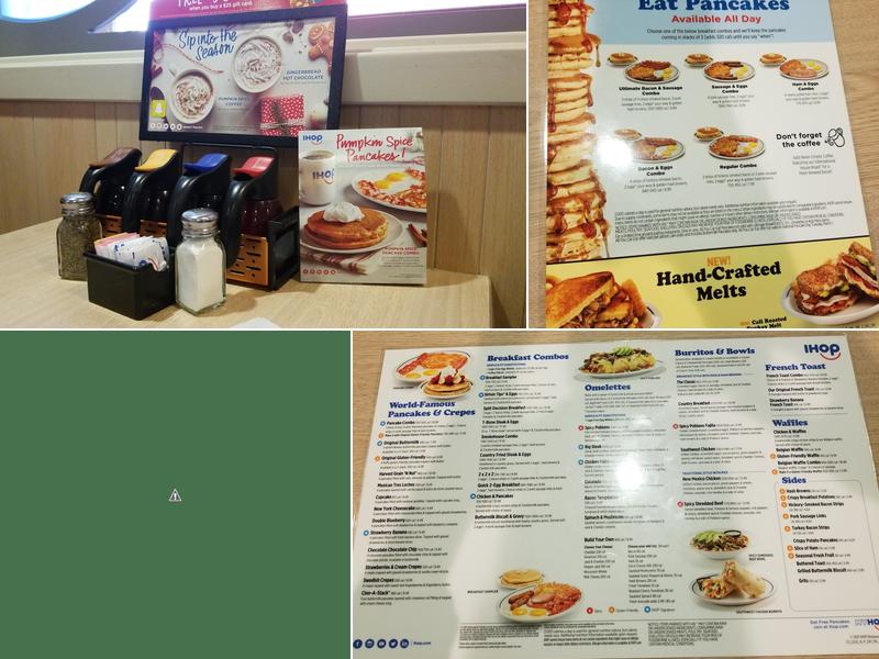 IHOP Menu