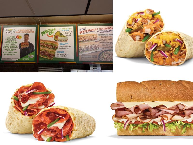 Subway Menu