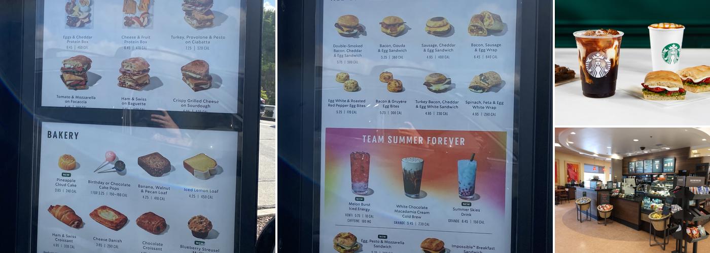 Starbucks Menu
