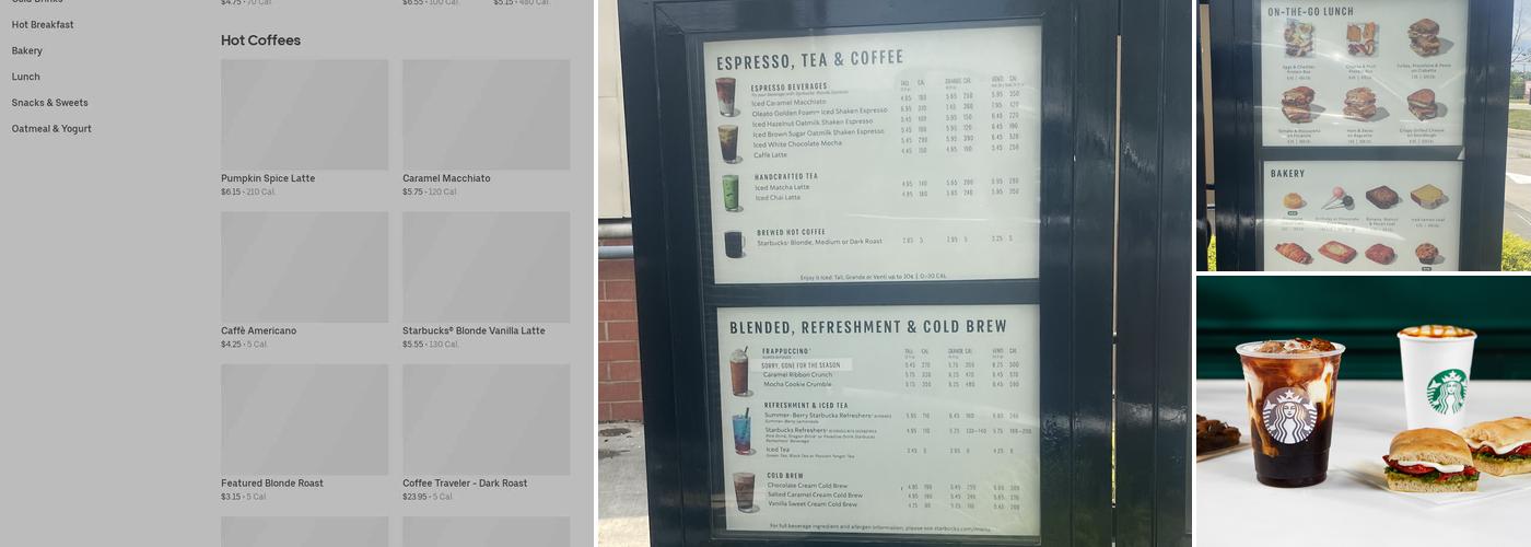 Starbucks Menu