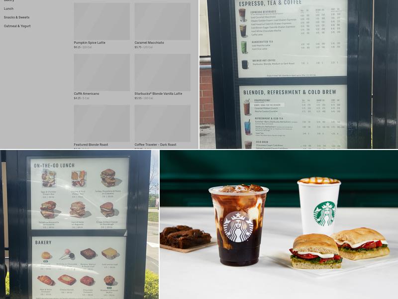 Starbucks Menu