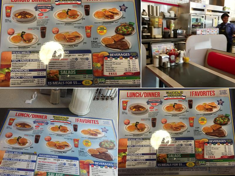 Waffle House Menu