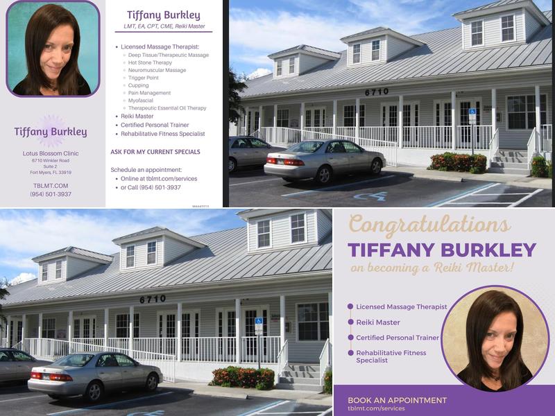 Tiffany Burkley, LMT, EA, CPT, CME, Reiki Master