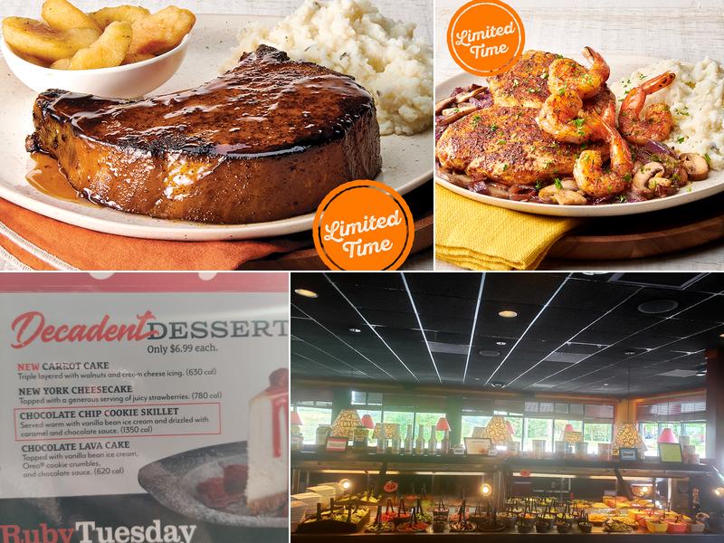 Ruby Tuesday Menu