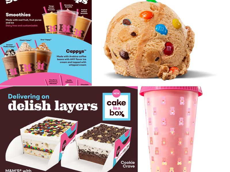 Baskin-Robbins Menu