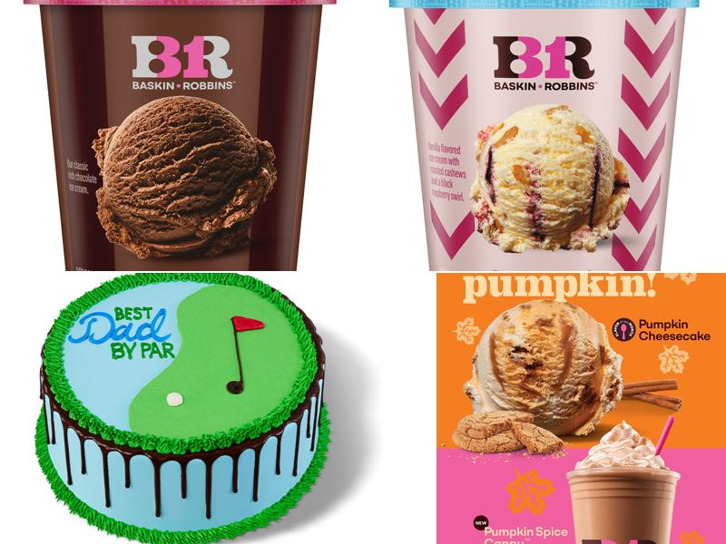 Baskin-Robbins Menu
