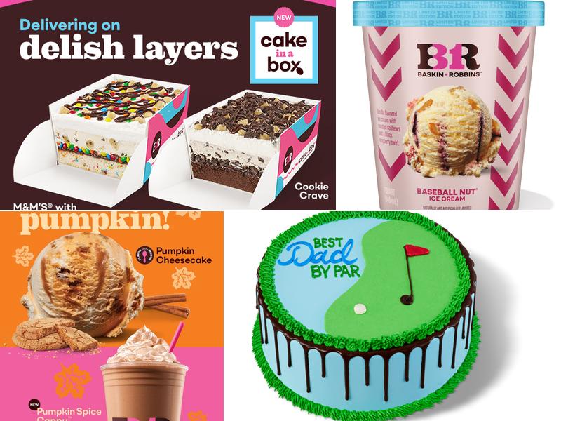 Baskin-Robbins Menu