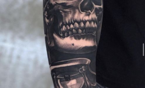 Greyscale tattoo studio