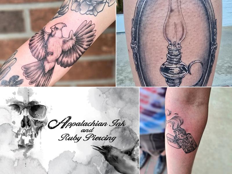 Appalachian Ink & Ruby Piercing