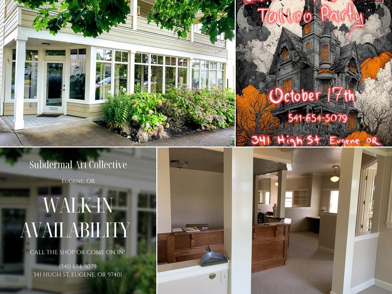 Subdermal Art Collective Tattoo and Piercing Eugene