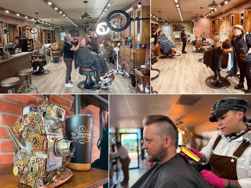 The Tonsorium Mens Grooming Lounge by Juliet