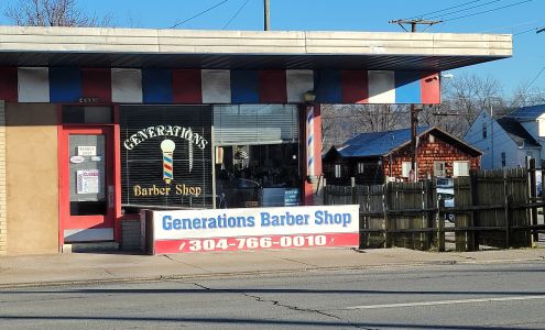 Generations Barber Shop 4906 MacCorkle Ave SW, South Charleston West Virginia 25309