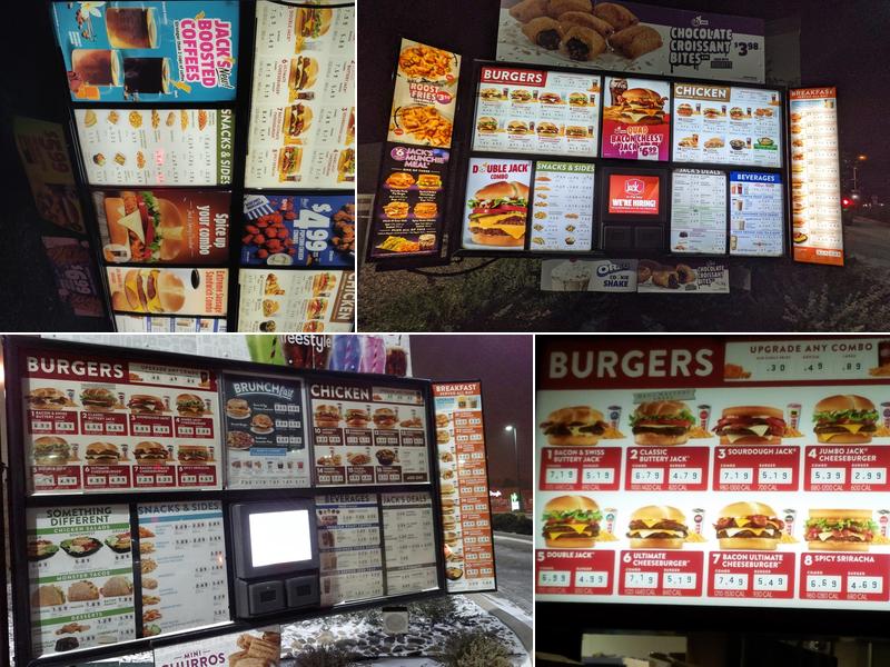 Jack In The Box Menu