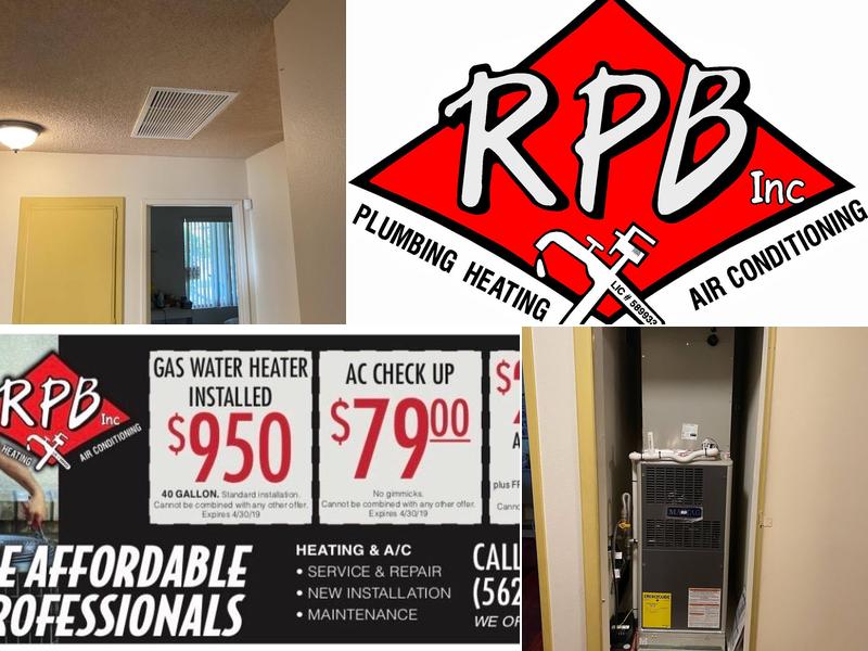 R P B Plumbing Heating Air Conditioning Inc