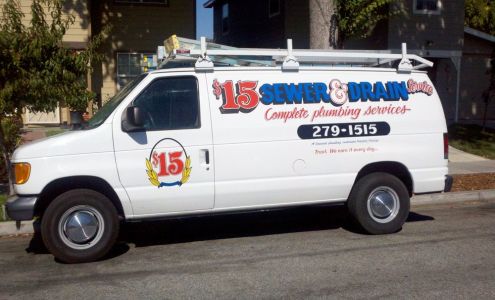 $15 Sewer & Drain Service